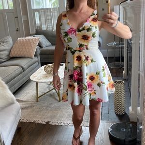 Jodi Kristopher floral dress sz5
